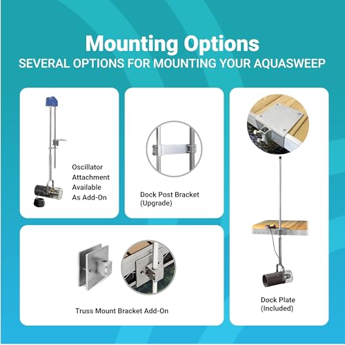 Scott Aerator 3/4 Horse Power 115V Muck Blaster Dock Mount