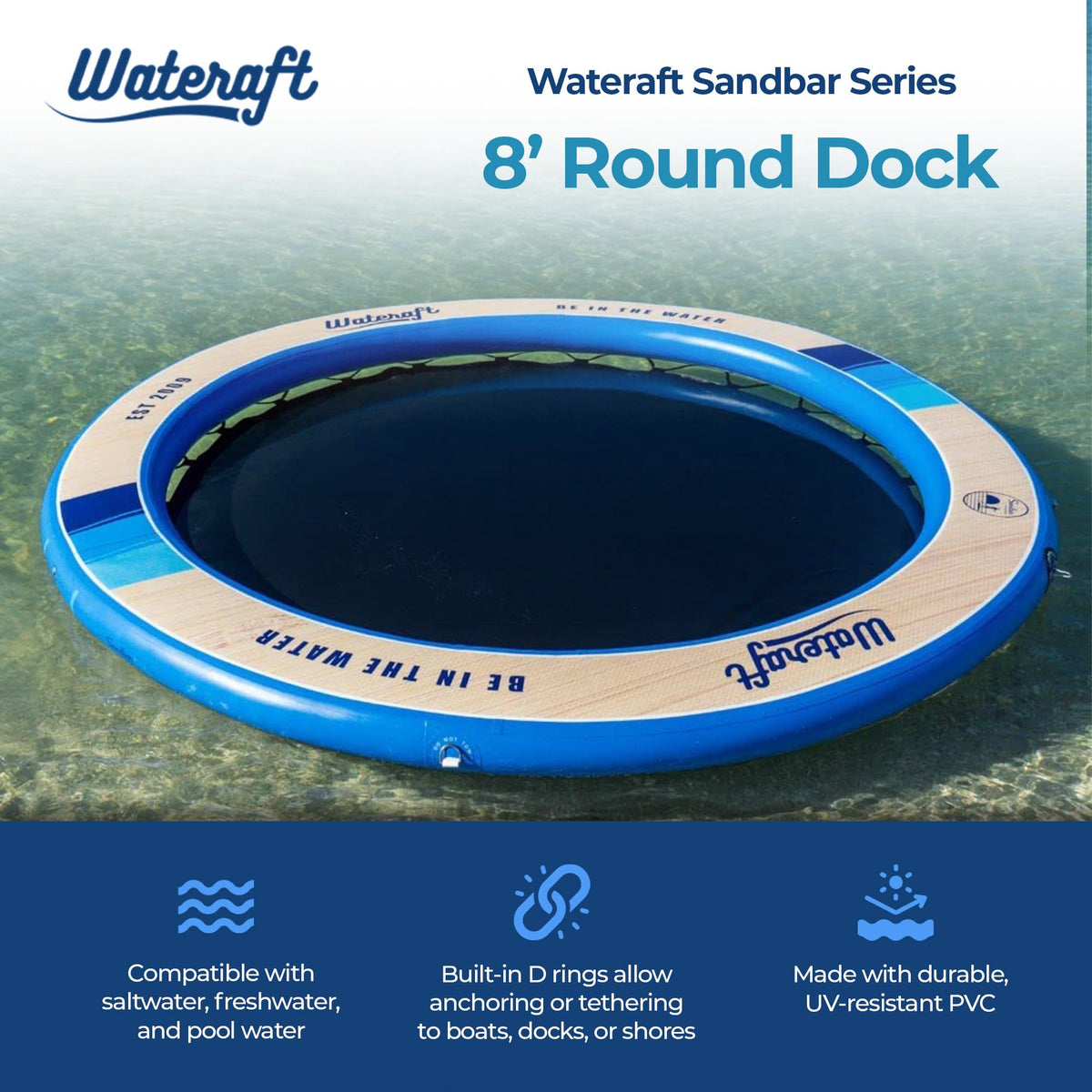 WateRaft Inflatable Floating Raft