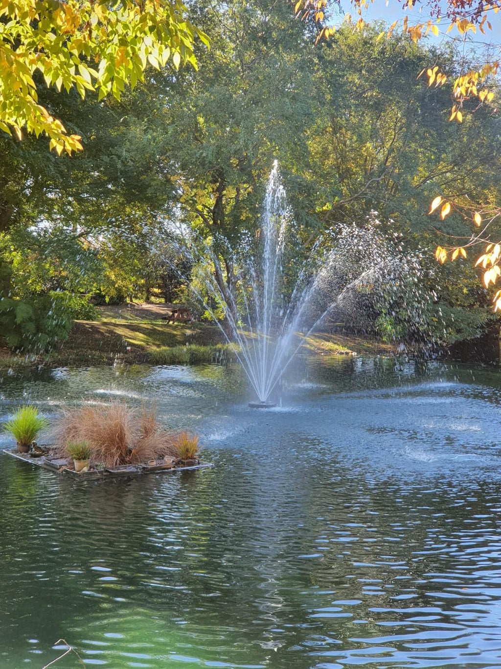 Vanguard Water Creations Hydro Torque Series Floating Fountains for Lake, Pond, Pool| 2 HP, 100' Power Cord (Includes 5 Spray Patterns)