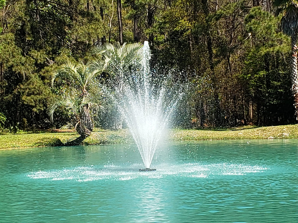 Vanguard Water Creations Hydro Torque Series Floating Fountains for Lake, Pond, Pool| 2 HP, 100' Power Cord (Includes 5 Spray Patterns)