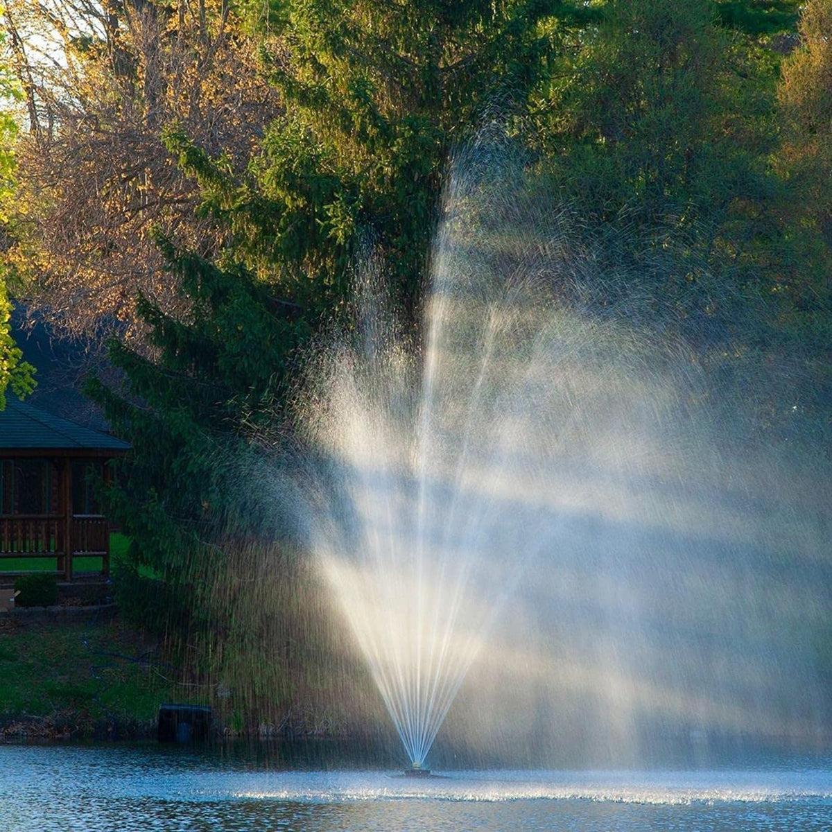 Scott Aerator Amherst Pond Fountain