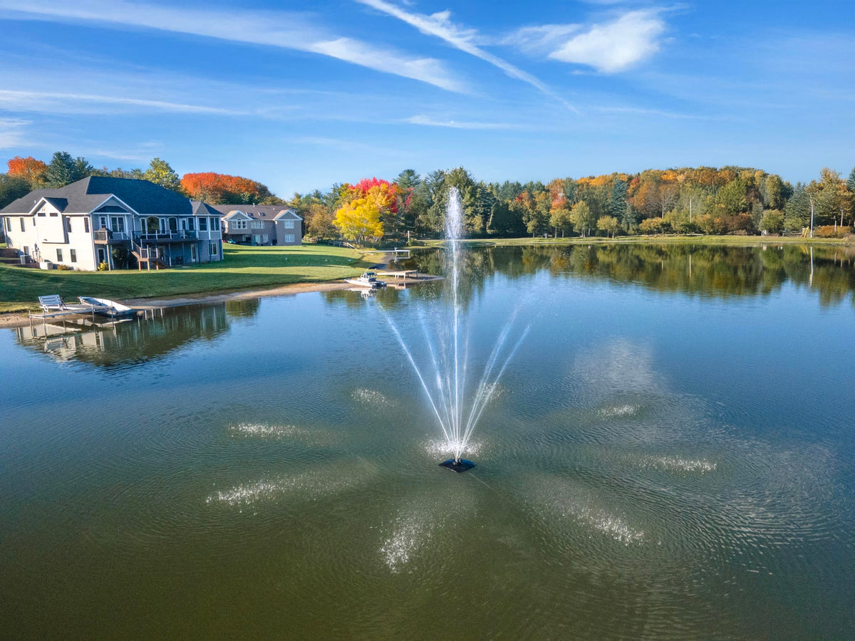 Scott Aerator Amherst Pond Fountain