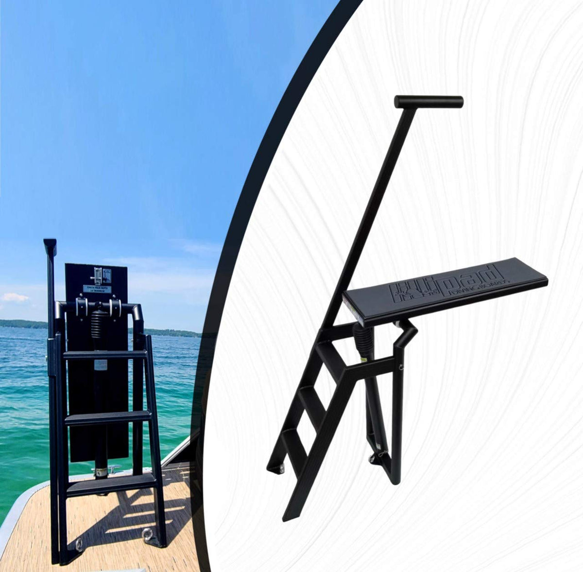 Lillipad Diving Board Pack - Includes Board, Ghost Mount or Under Mount, and Upgraded SEADEK Foam Surface
