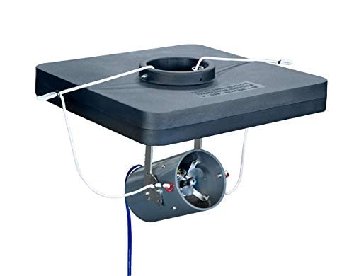 Scott Aerator Floating De-Icer for Lakes & Ponds | Multiple Horse Power 230V Stainless Steel & Motor with 5 Years Warranty | 35 ft. Electric Corded Cable Included | Made in USA