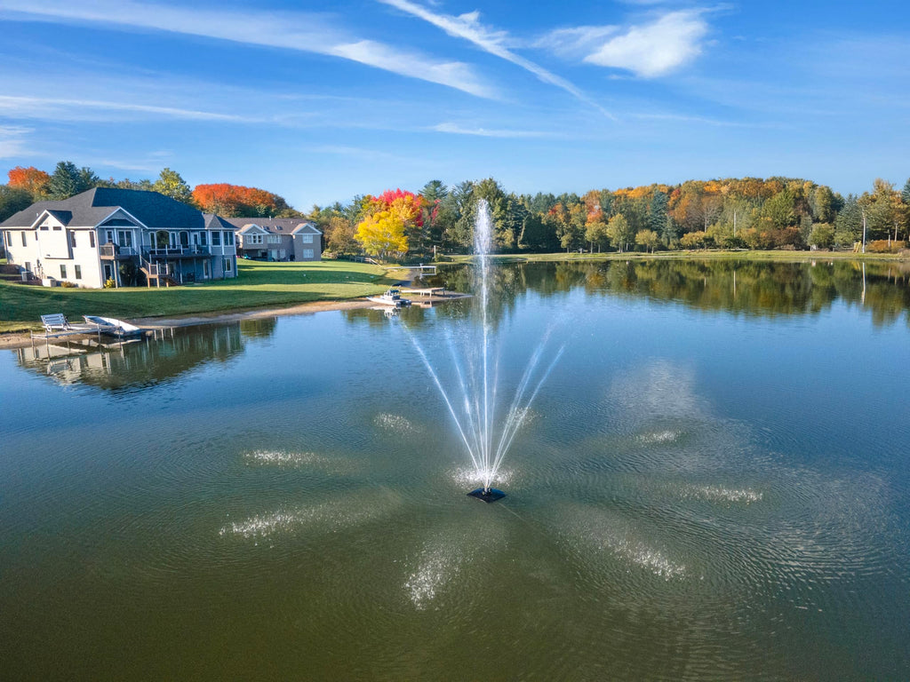 Scott Aerator Amherst Pond Fountain
