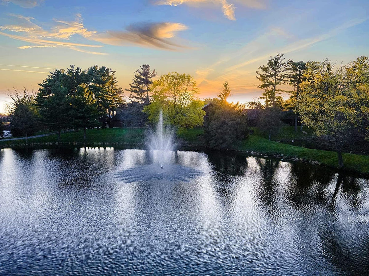 Scott Aerator Amherst Pond Fountain