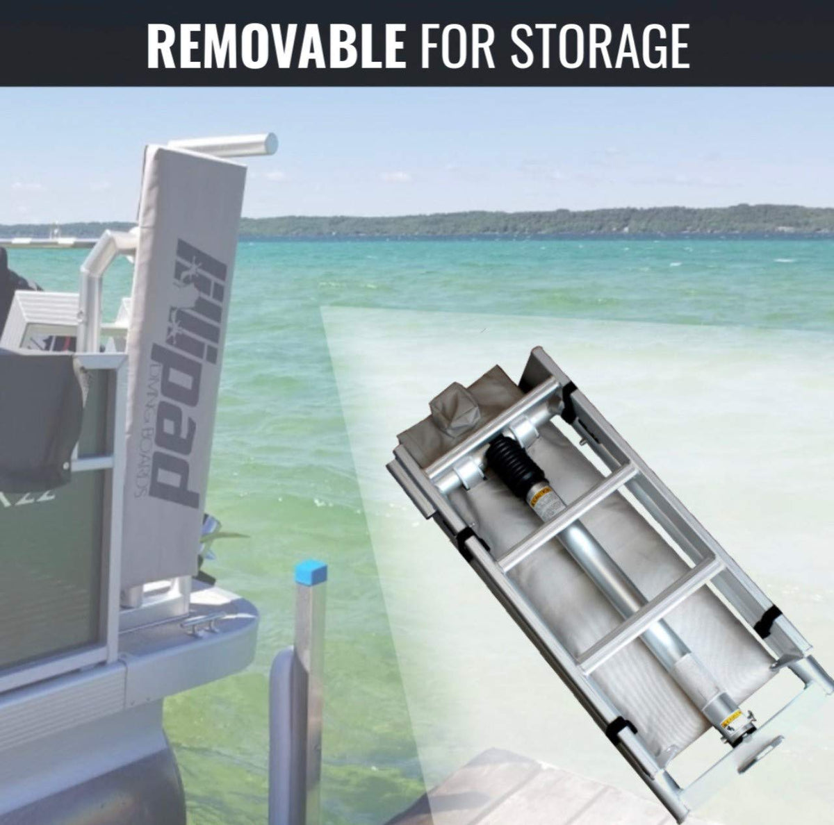 Lillipad Diving Board Pack - Includes Board, Ghost Mount or Under Mount, and Upgraded SEADEK Foam Surface