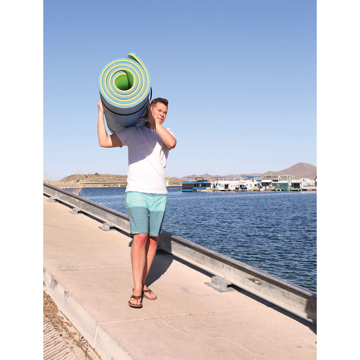 Airhead WATERMAT – Floating Water Mat – Multiple Water Sports Usages – Durable Multi-Layer Construction – Multiple Sizes/Colors