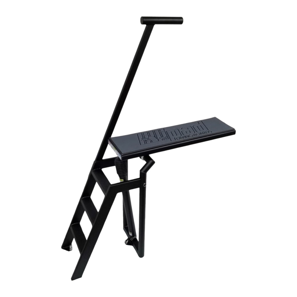 Lillipad Diving Board Pack - Black Powder Coat - Includes Board, Surface Mount, and Upgraded SEADEK Foam Surface