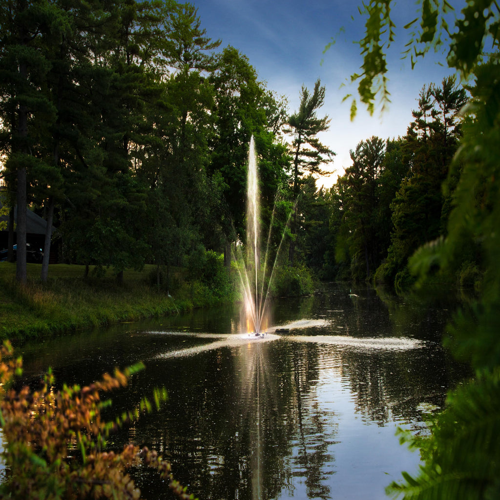 Scott Aerator Clover Big Shot Fountain | 1.5 HP 230V 200ft Cord