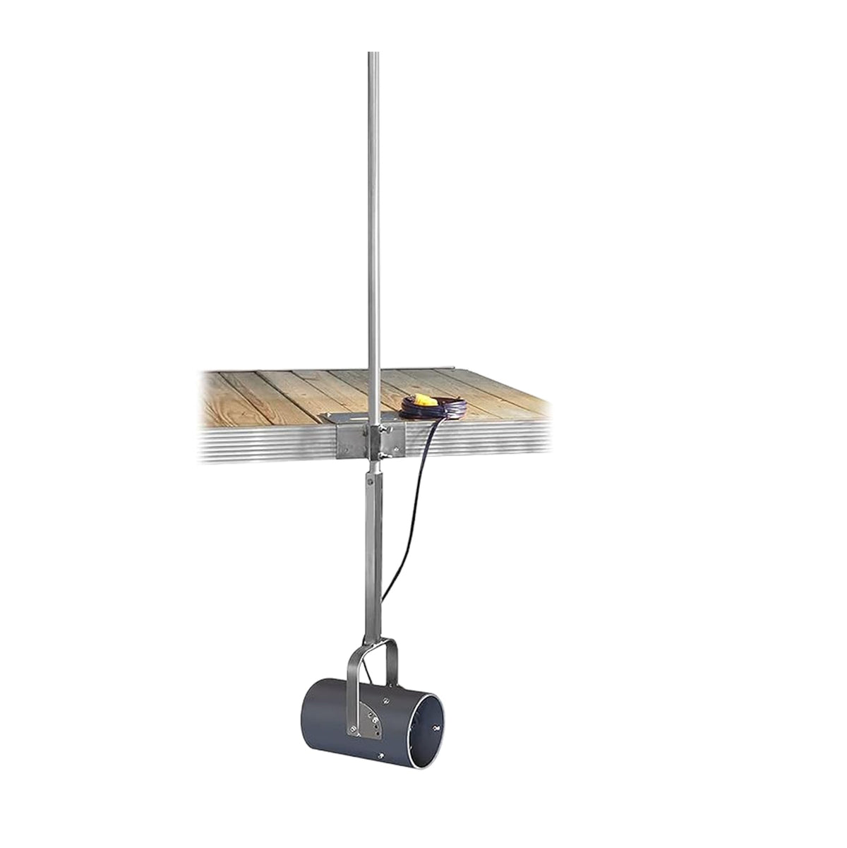 Scott Aerator DeIcer for Lakes & Ponds | 3/4 Horse Power 115V Stainless Steel & Oil Free Motor with 5 Years Warranty | 25 ft. Electric Corded Cable Included with Dock Mount Assembly | Made in USA