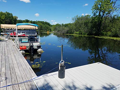Scott Aerator: Aquasweep with Oscillator | Dock Mount | Muck Blaster | 1 Horse Power, 115V | Made in USA | 5-Year Warranty