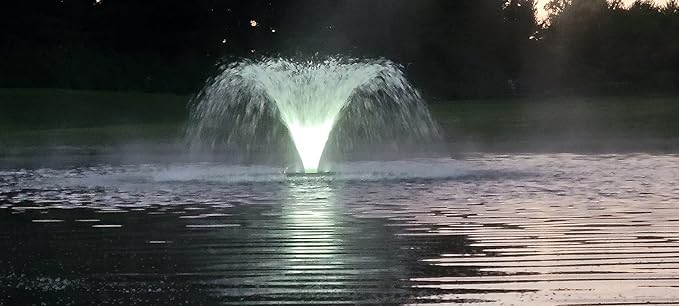 Hydro-Torque Series Typhoon Pond Aerator | 3/4 HP | Pond Aerator Pump for Small & Large Ponds | Timer