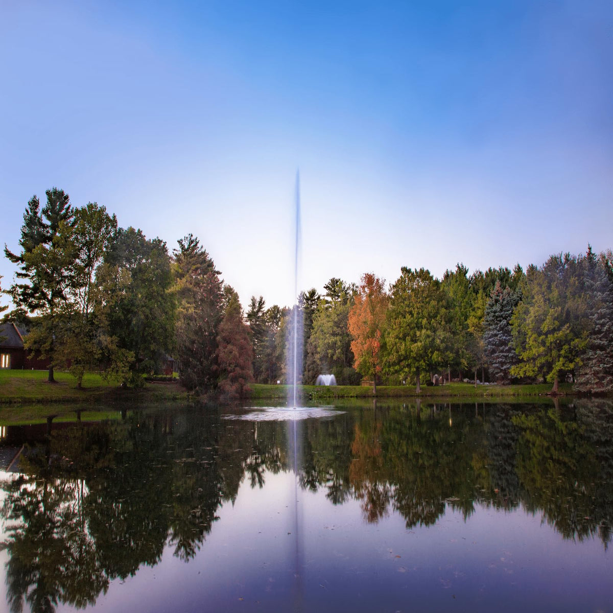 Scott Aerator Gusher Fountain 1/2 HP 230V Pond Aerator with 70 ft. Electric Cord | Decorative Pond Fountain | Aerating Fountain for Lakes & Ponds | Maintenance Free Stainless Steel Fountain