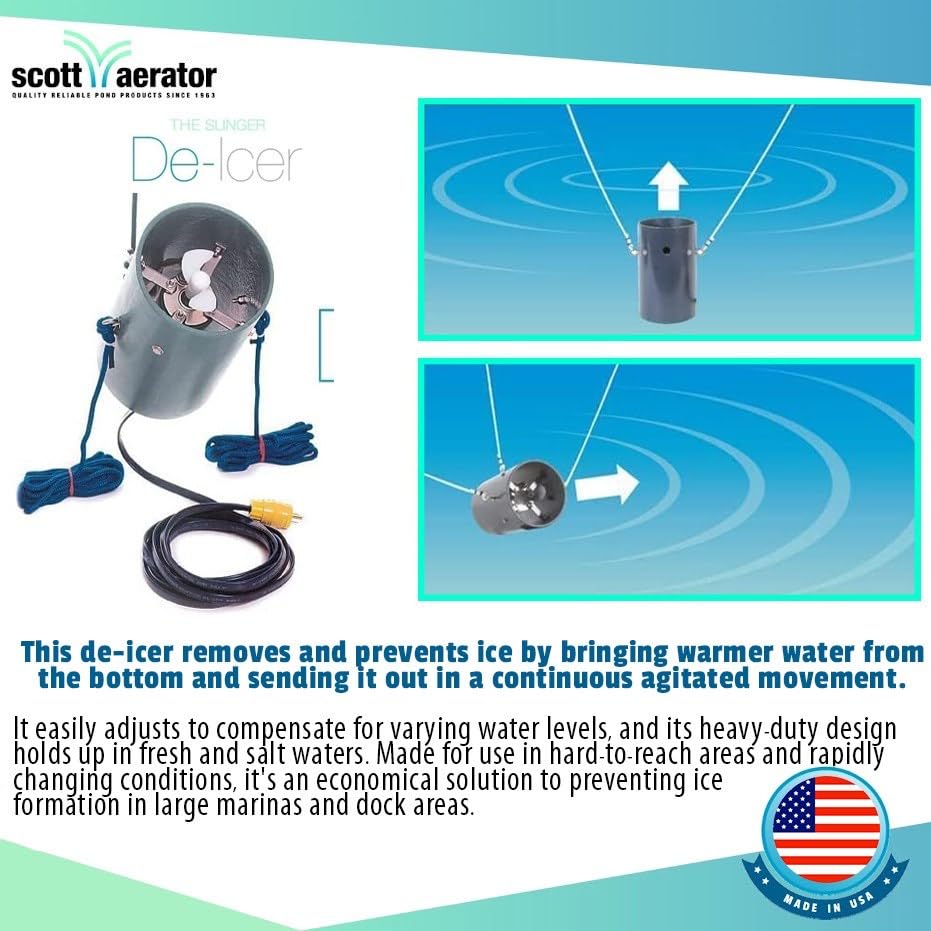 Scott Aerator DeIcer for Lakes & Ponds