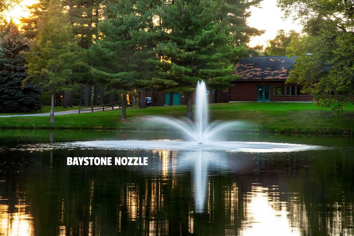 Scott Aerator Great Lakes Large Pond Fountain - 3/4 Horse Power | 230V | 5 Patterns