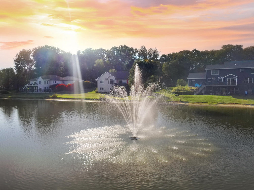 Scott Aerator Amherst Pond Fountain